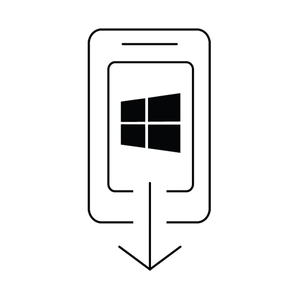 Windows download icon